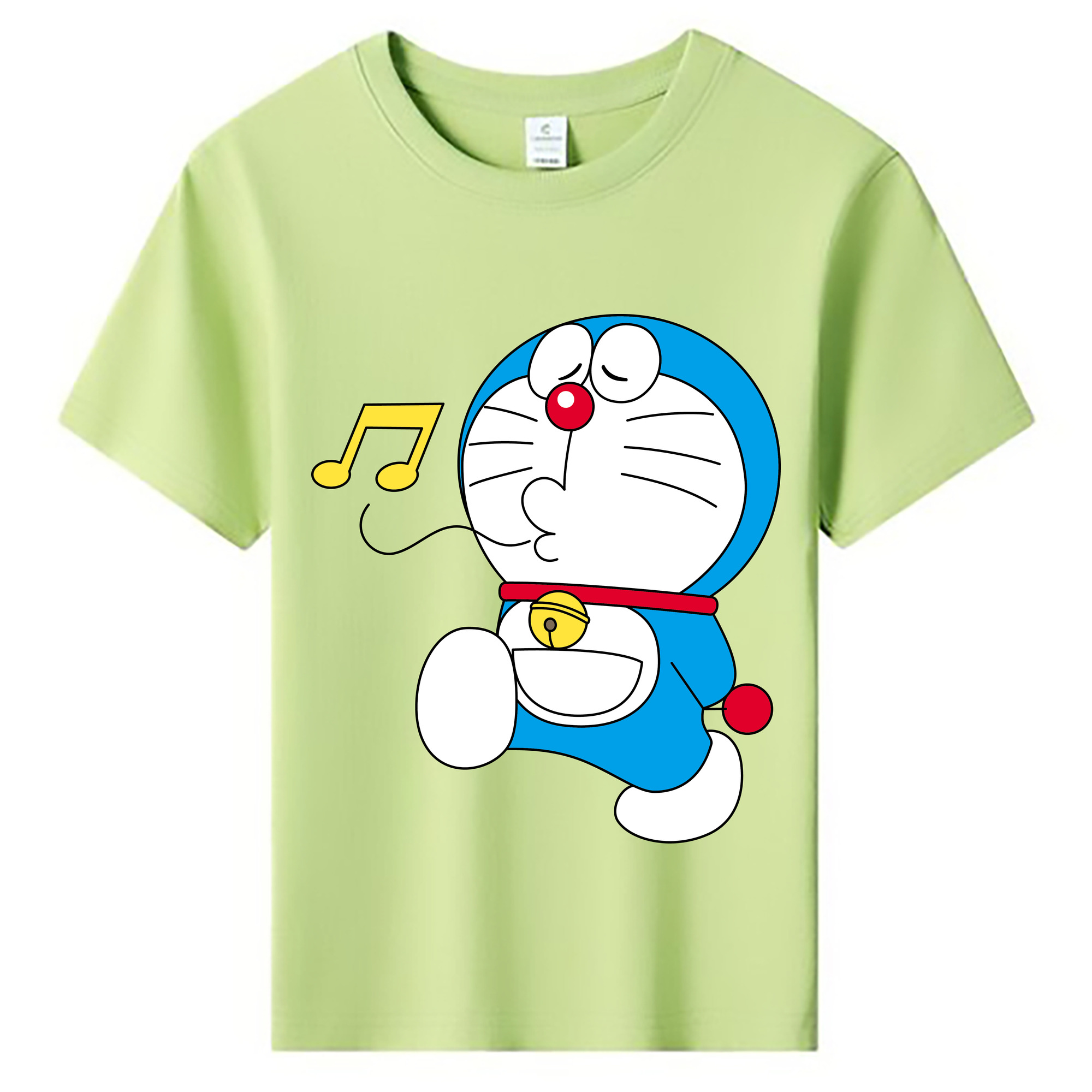 （画像用） ドラえもん Doraemon 綿100％キッズTシャツ（フロントプリント）